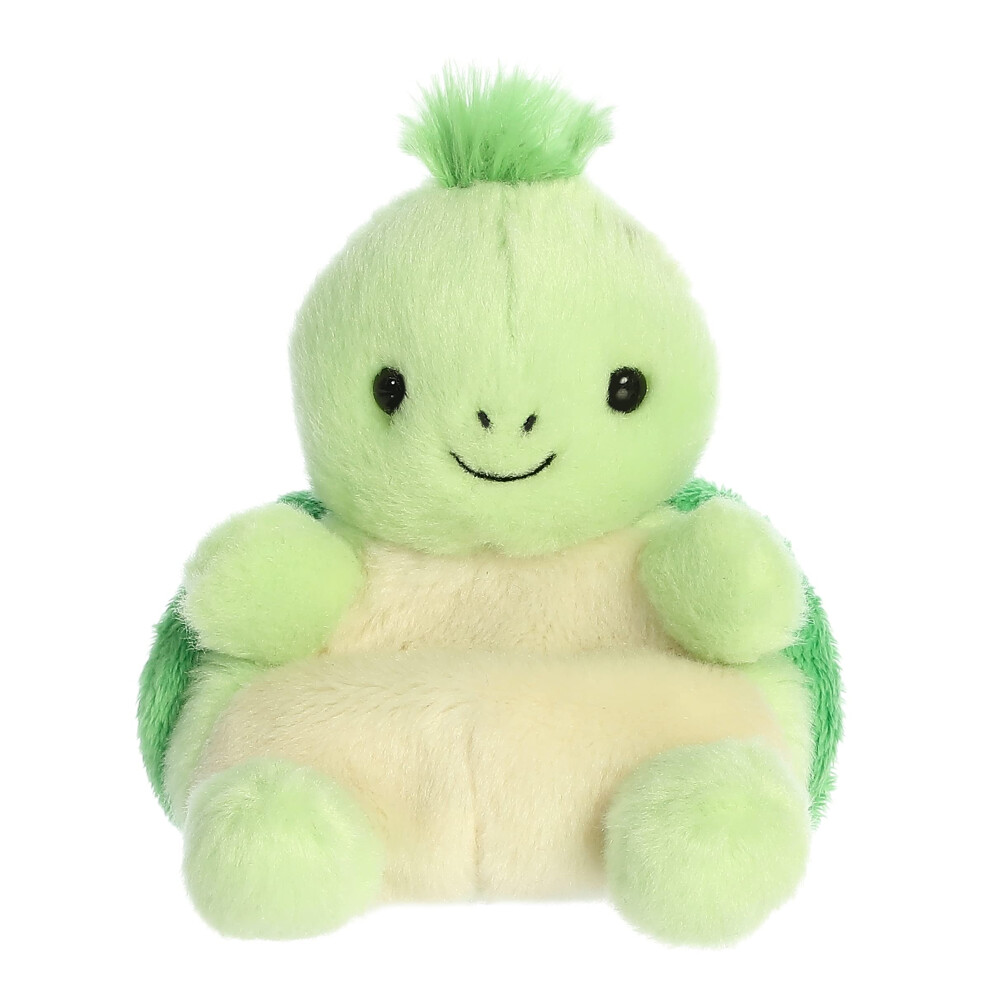 Aurora? Adorable Palm Pals? Tiny Turtle? Stuffed Animal - Pocket-Sized Fun - On-The-Go Play - Green 5 Inches