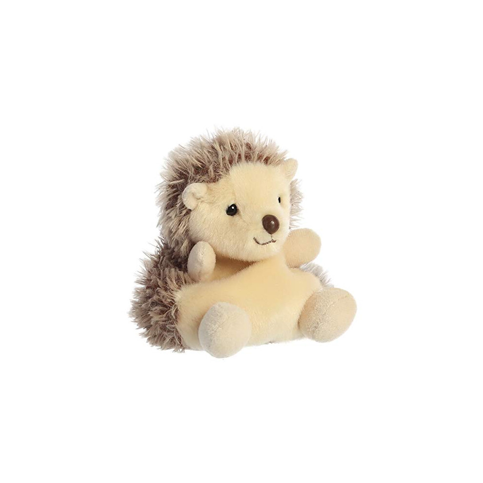 Aurora? Adorable Palm Pals? Hedgie Hedgehog? Stuffed Animal - Pocket-Sized Fun - On-The-Go Play - Brown 5 Inches