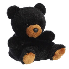 Aurora Roztomilý plyšový medvídek Sleepy Bear - Malý a sběratelský černý 5 palců