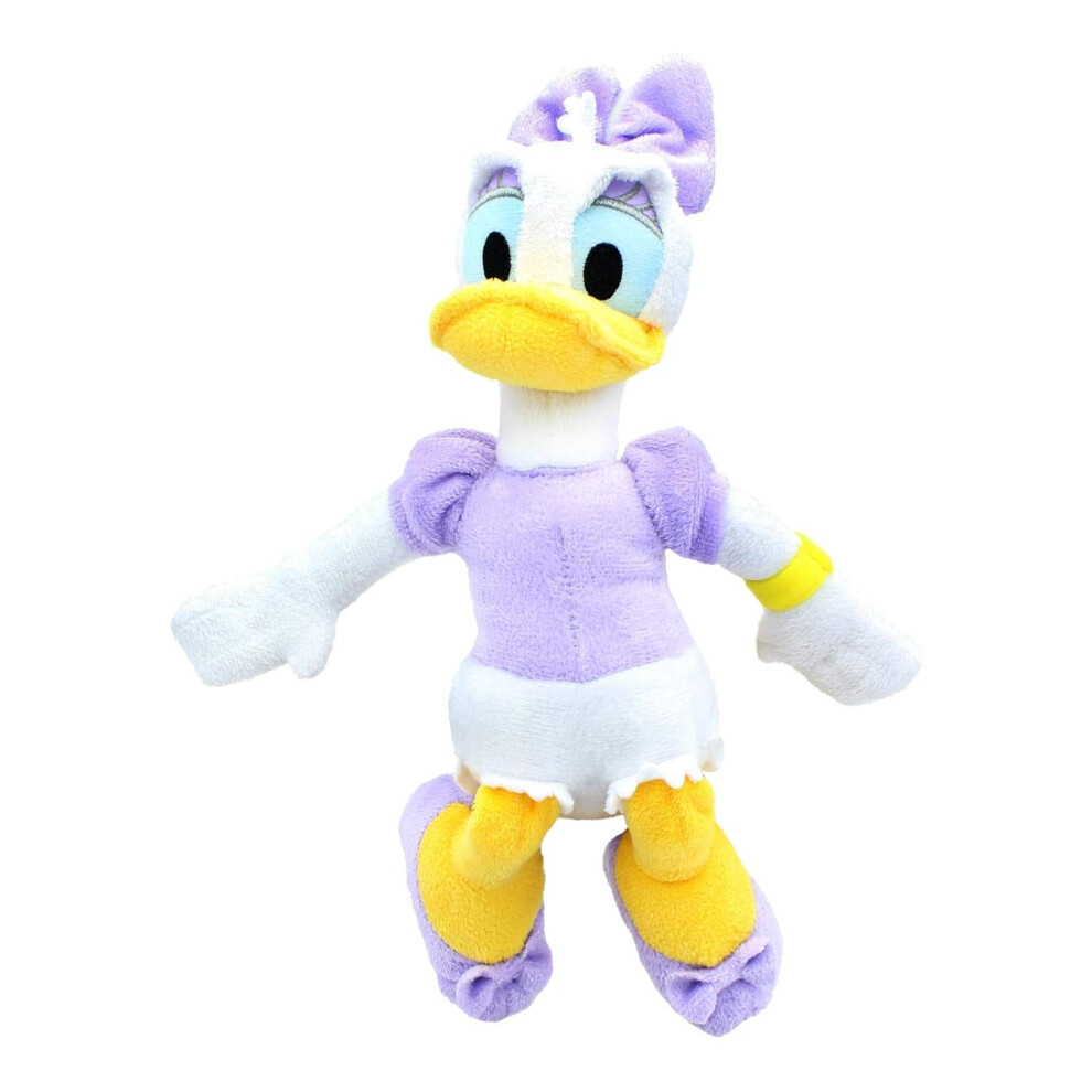 Photos - Other Toys Just Play Disney Mickey Mouse & Friend 11 Inch Bean Plush | Daisy Duck 