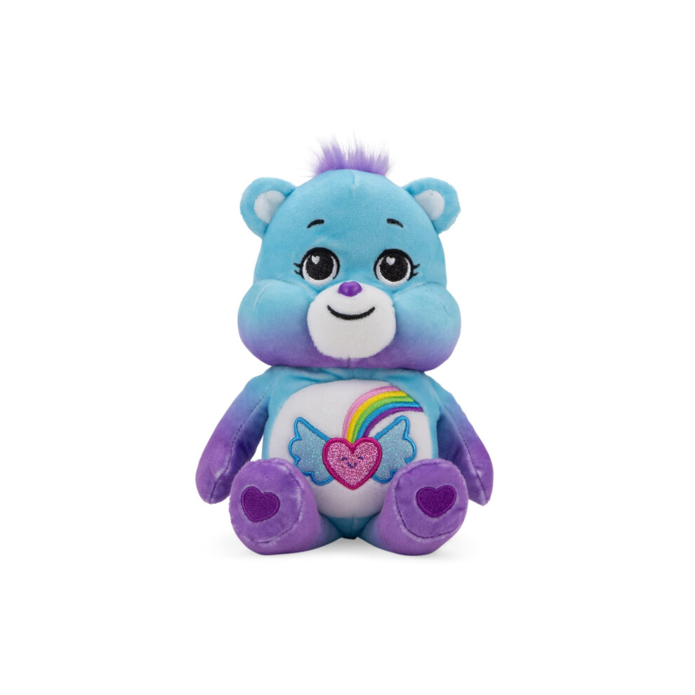 care Bears Basic Bean Plush (glitter) - Dream Bright Bear