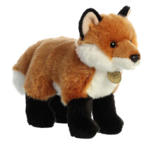 Aurora Realistisches Miyoni-Fuchs-Plόschtier Lebensechte Details Lieblicher Begleiter Braun, 25 cm