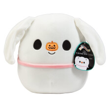 Squishmallow 8 Nightmare Before christmas Zero Dog - Official Kellytoy Plush - cute and Soft Stuffed Animal Toy - great gift for Kids