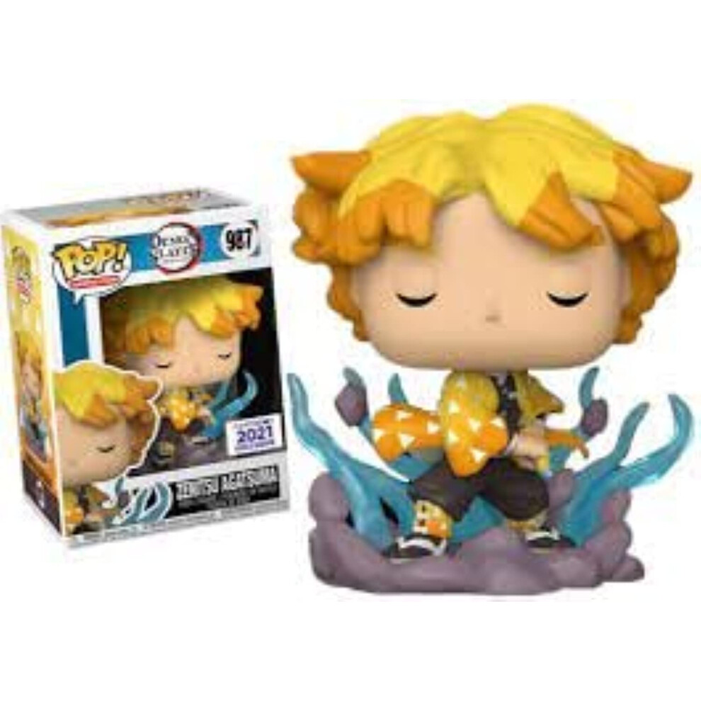 Funko Pop! Demon Slayer Zenitsu Agatsuma Funimation 2022 Exclusive