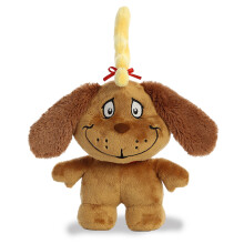 Aurora Dr. Seuss Plόschtier Max Magisches Geschichtenerzδhlen Offiziell lizenziert Braun, 21,6 cm