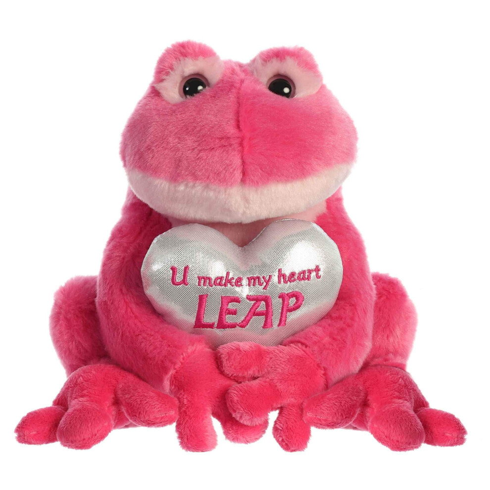 Aurora - Valentine Items - 9" U Make My Heart Leap Frog