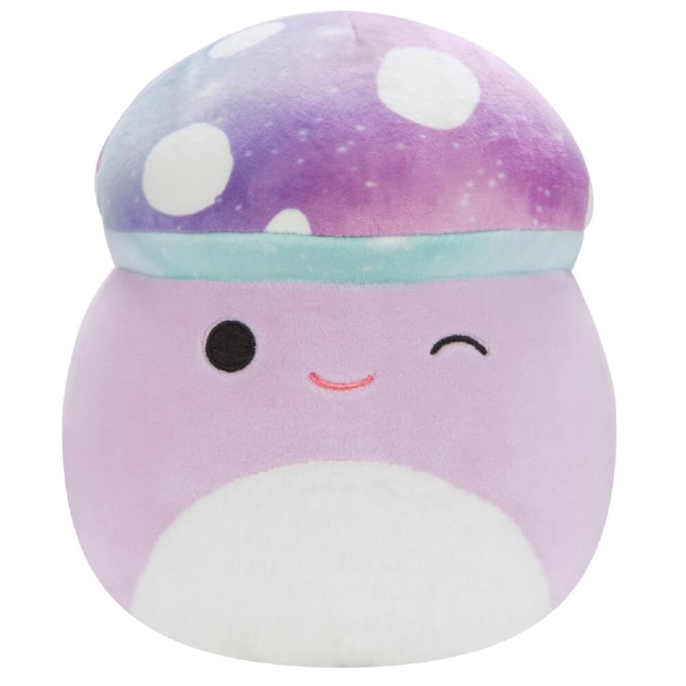 Squishmallow Official Kellytoy Plush 7.5 Inch Squishy Stuffed Toy Animal (Minya The Mushroom)