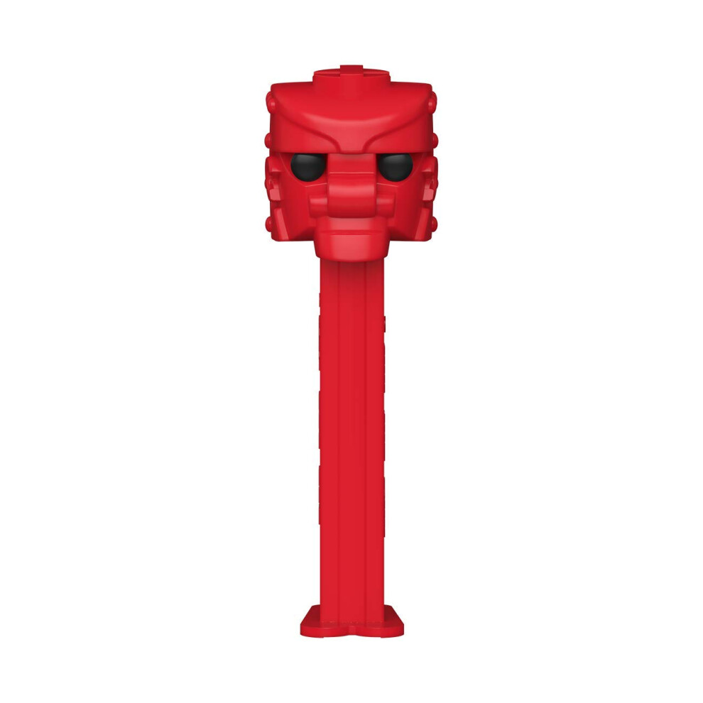 Funko Pop! PEZ: Mattel - Rock'Em Sock'Em Robot, Red, 3.75 Inches