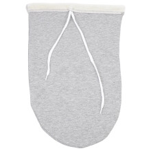 (Grey, 33X26.5X0.8cm) Warm Gypsum Sock Cover Foot Caring Sock Cover Nursing Loose Sock Warm Foot Cover