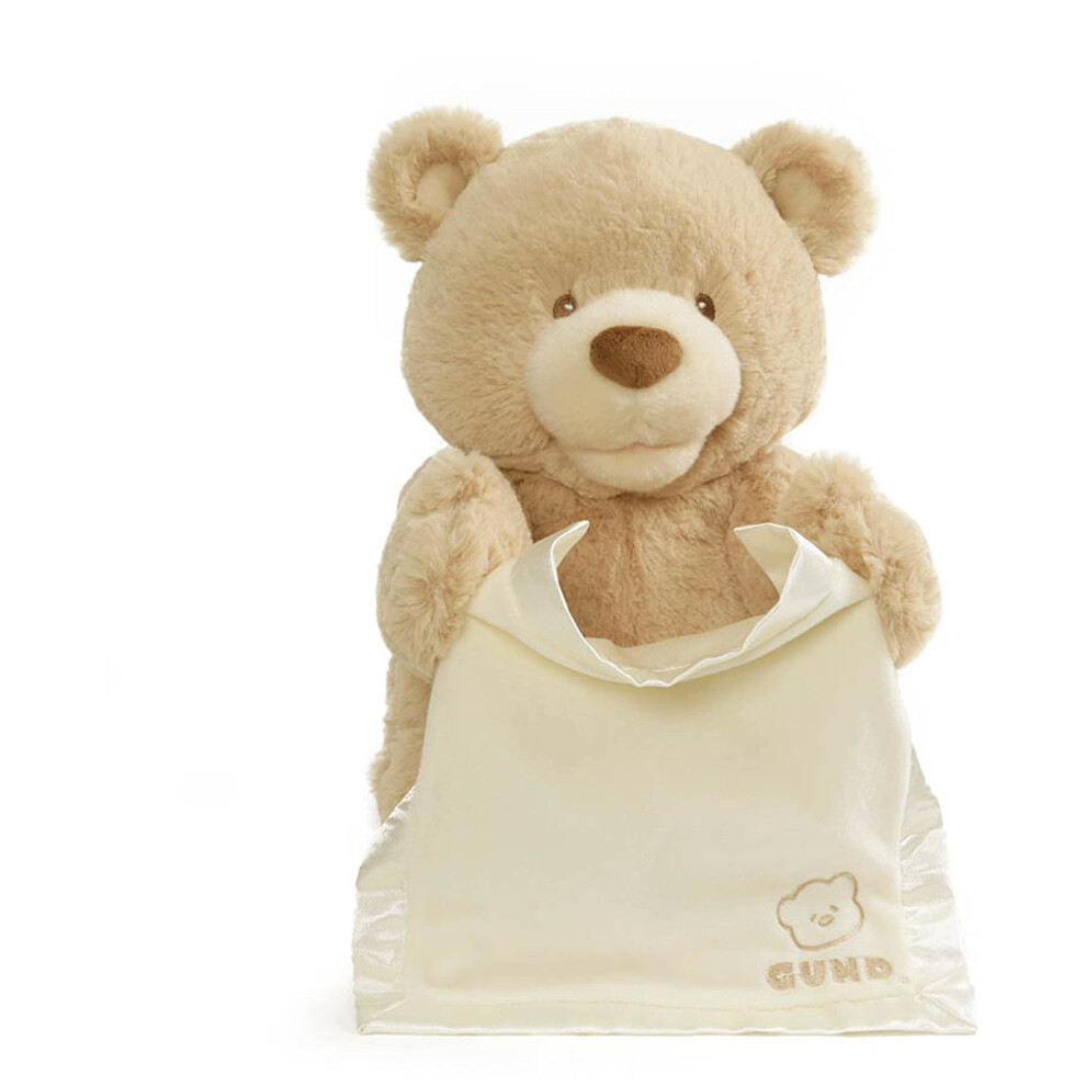 Gund Peek-A-Boo Teddy Bear Animated Stuffed Animal Plush 11.5