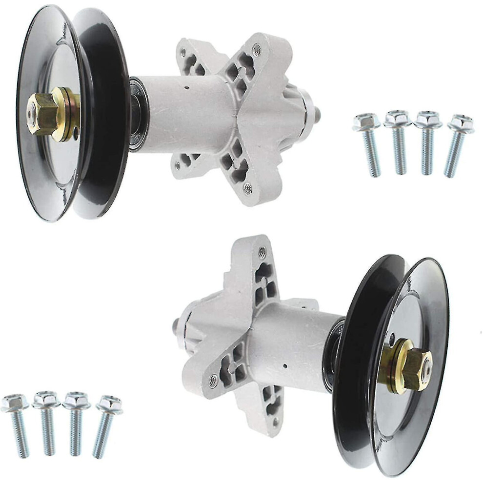 2 Pack Spindle Assembly Replacememt For Mtd Replacememt For Cub Cadet Replacememt For Oregon 918-0671B 918-04608A 9033322574370