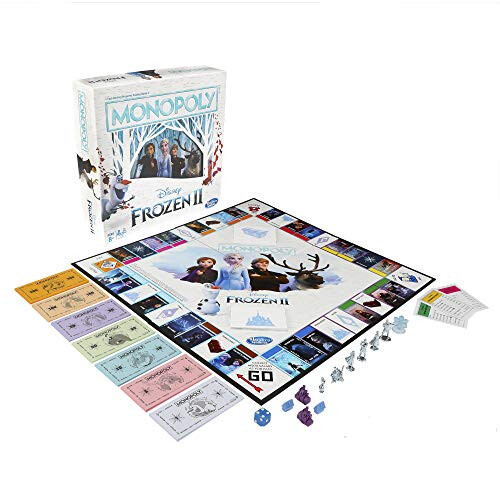 Hasbro Monopoly: Disney Frozen 2 Επιτραπέζιο για 8 Ετών και Άνω 2