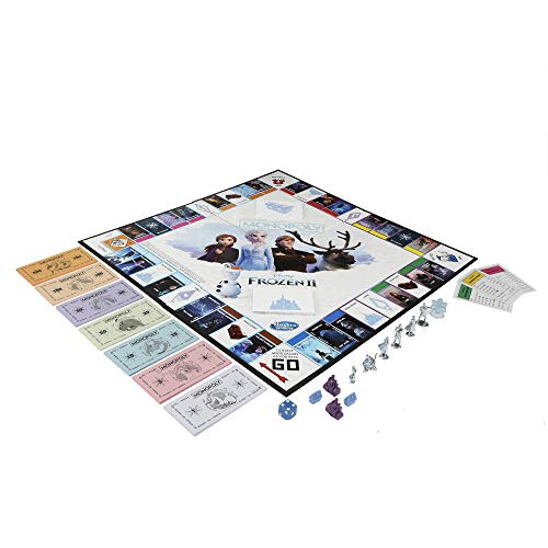 Hasbro Monopoly: Disney Frozen 2 Επιτραπέζιο για 8 Ετών και Άνω 1