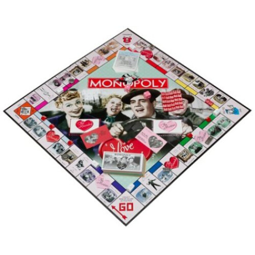 Monopoly Monopoly Επιτραπέζιο "I Love Lucy" 50η Επέτειος Συλλεκτική Έκδοση 1
