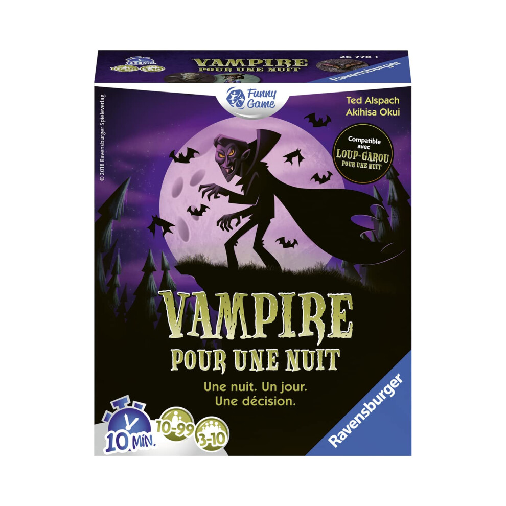 Ravensburger-Vampire Game for A Night, 26778