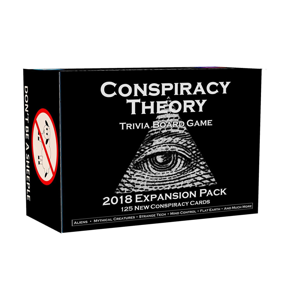 Conspiracy Theory Trivia Board Game Expansion Pack