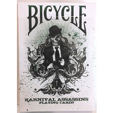 Karnival Assassins Baraja Verde Bicycle - 2ª Edición