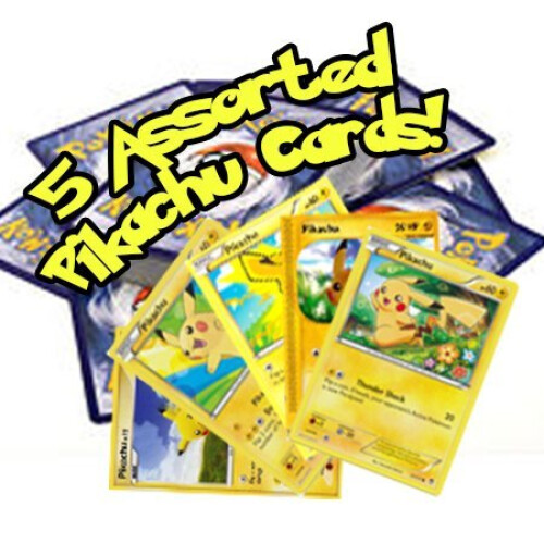Pokémon 3. 5 Assorted Pikachu Pokemon Cards