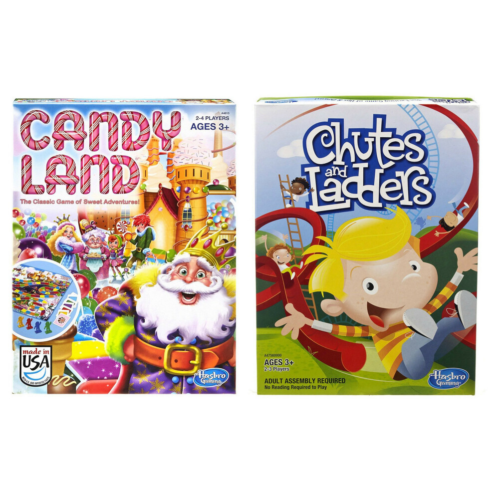 Hasbro candyland and chutes and Ladders Board games