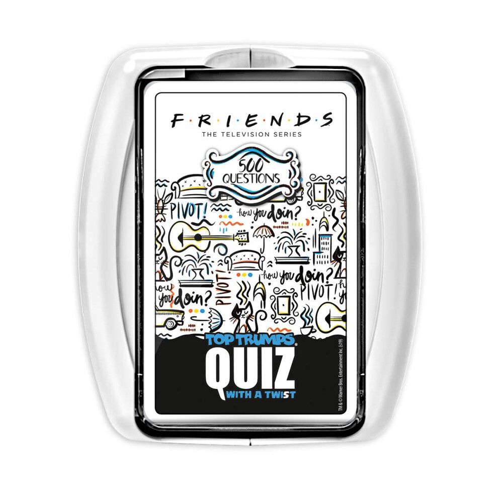 Top Trumps Friends Top Trumps Quiz Game (WM00240-EN2-6)