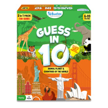 Skillmatics Devinez en 10 Animaux & Pays Combo, Parfait pour Enfants et Familles Aimant les Jeux de Cartes