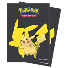 Pikachu Kartenhüllen 2019 - ULTRA PRO - 65 Stück - Pokemon XY - Gelb - Kinder