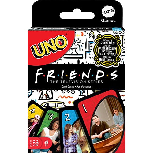 WWE Παιχνίδι Χαρτιών UNO Friends για Οικογένεια, Ενήλικες & Βραδιές Πάρτι