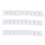 30x Cable Holder Cable Clip Cable Clamp Self-adhesive White 3