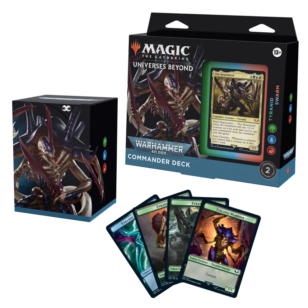 Magic: The gathering Universes Beyond: Warhammer 40000 commander Deck - Tyranid Swarm