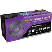 Pokémon 2022 Trainer's Toolkit Box - 4 Booster Packs + Trainers & Meer!, Multicolour