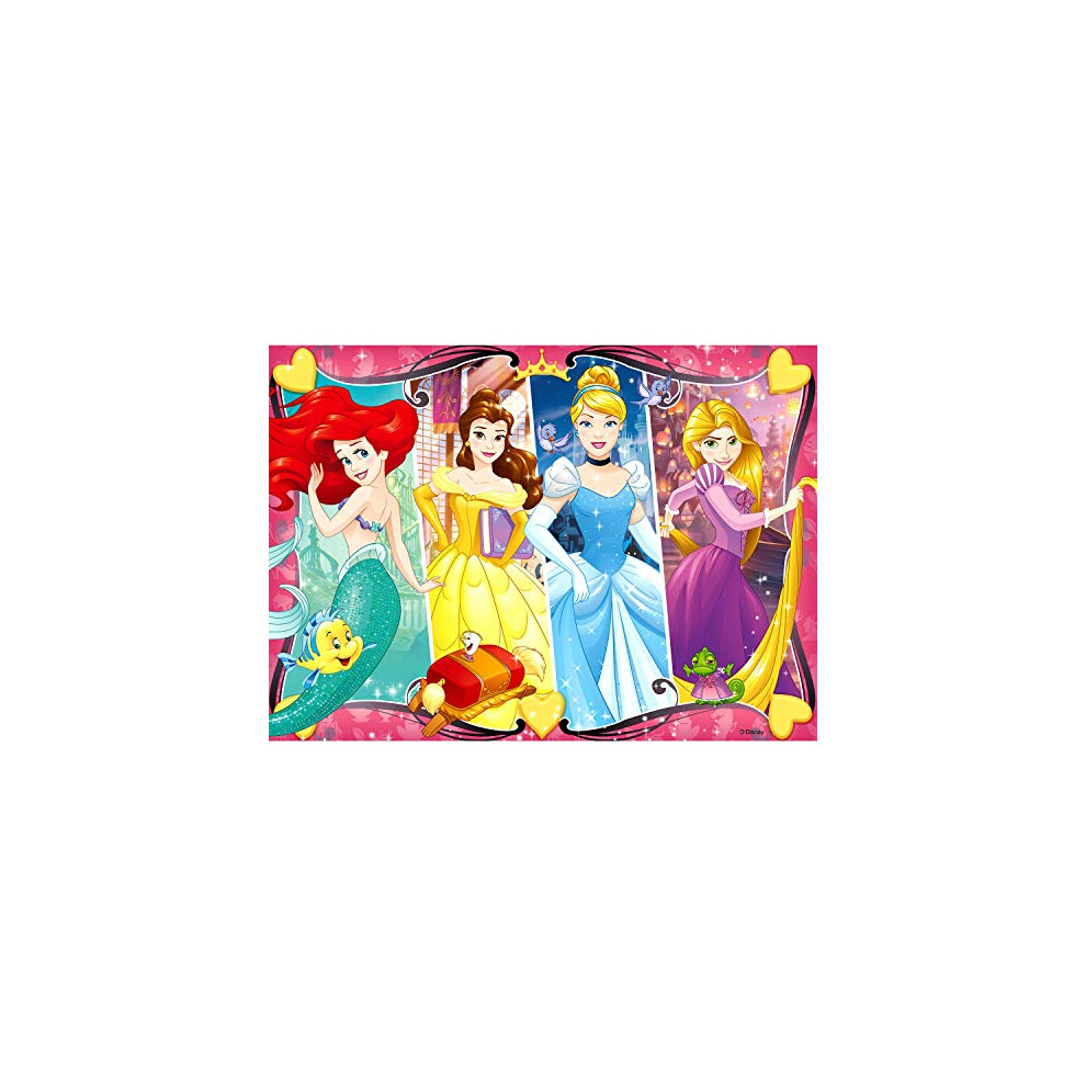 Ravensburger - Disney Princess Heartsong 60 Piece Glitter Jigsaw Puzzle for Kids  Every Piece is Unique, Pieces Fit Together Perfectly