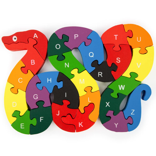 Lovestown Alphabet Jigsaw Puzzle Building Blocking