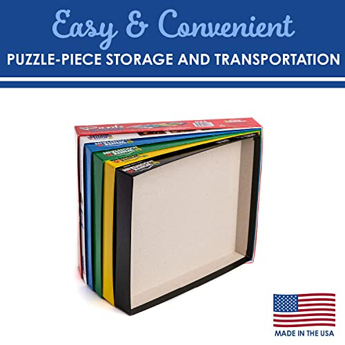 WHITE MOUNTAIN White Mountain Puzzle Sorter and Mystery Puzzle 2