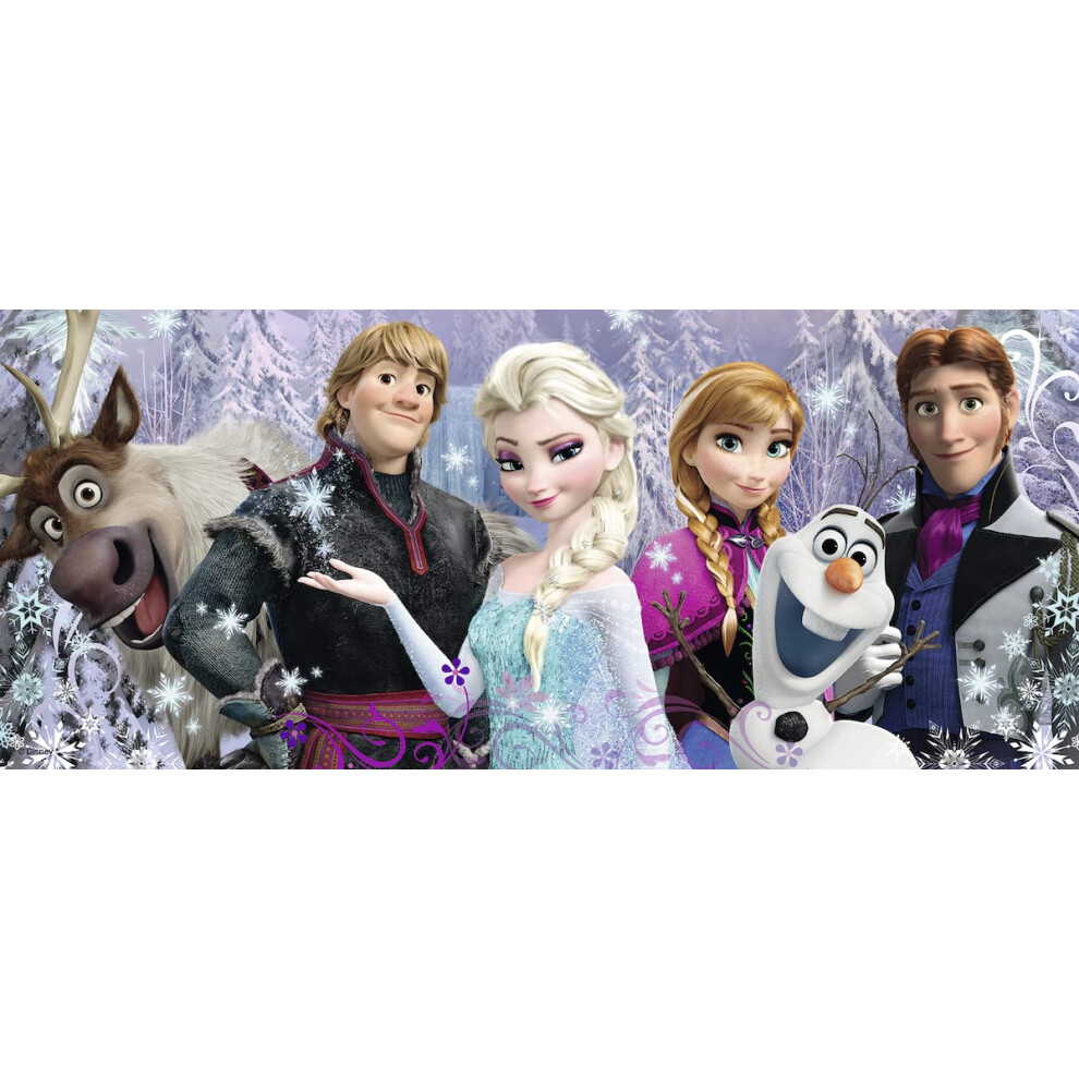 Ravensburger Disney Frozen Friends Panorama 200 Piece Jigsaw Puzzle for Kids - Every Piece is Unique, Pieces Fit Together Perfectly