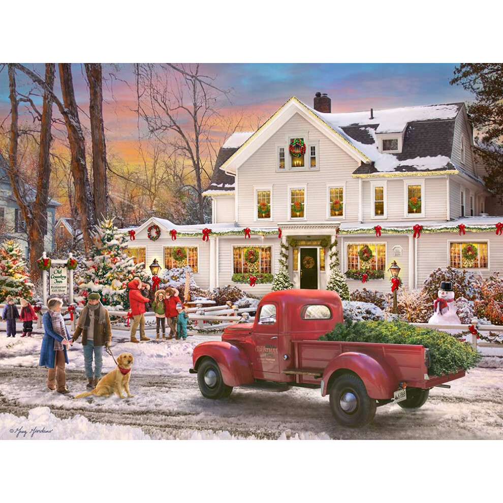 Vermont Christmas Company Puzzle The Inn At Christmas , 550 Teile-image