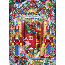 Puzzle de Noël Bienvenue 1000 Pièces par Vermont Christmas Company