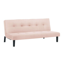 Pink Velvet Sofa Bed Birlea Aurora 3 Seater Settee Emerald Fabric Retro