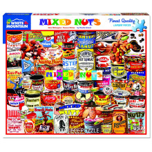 White Mountain Puzzles Mixed Nuts, 1000 Pieces Jigsaw Puzzle