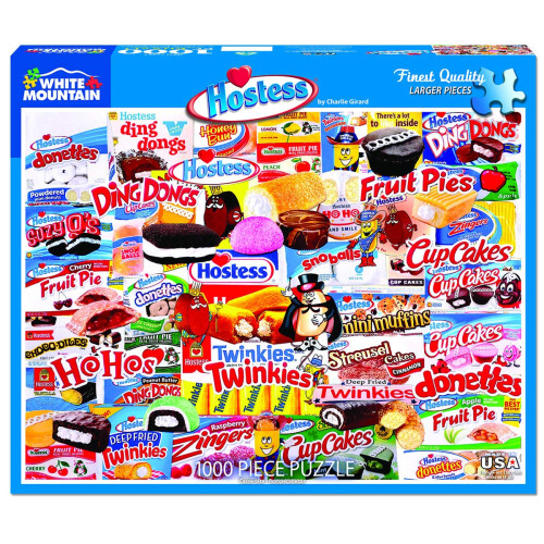 WHITE MOUNTAIN White Mountain Puzzles Hostess - 1000 Piece Jigsaw Puzzle