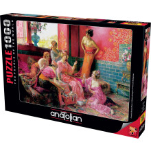 Puzzle Anatolian - Les Filles du Harem, Puzzle Jigsaw 1000 Pièces, 1117, Multicolore
