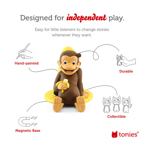 Tonies Curious George Audio Play Character 2
