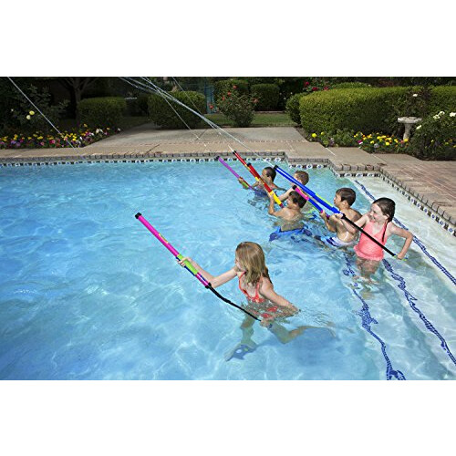 Poolmaster 72572 Water Pop Jumbo Hot Shots Power Water Launcher 33 Inch ...