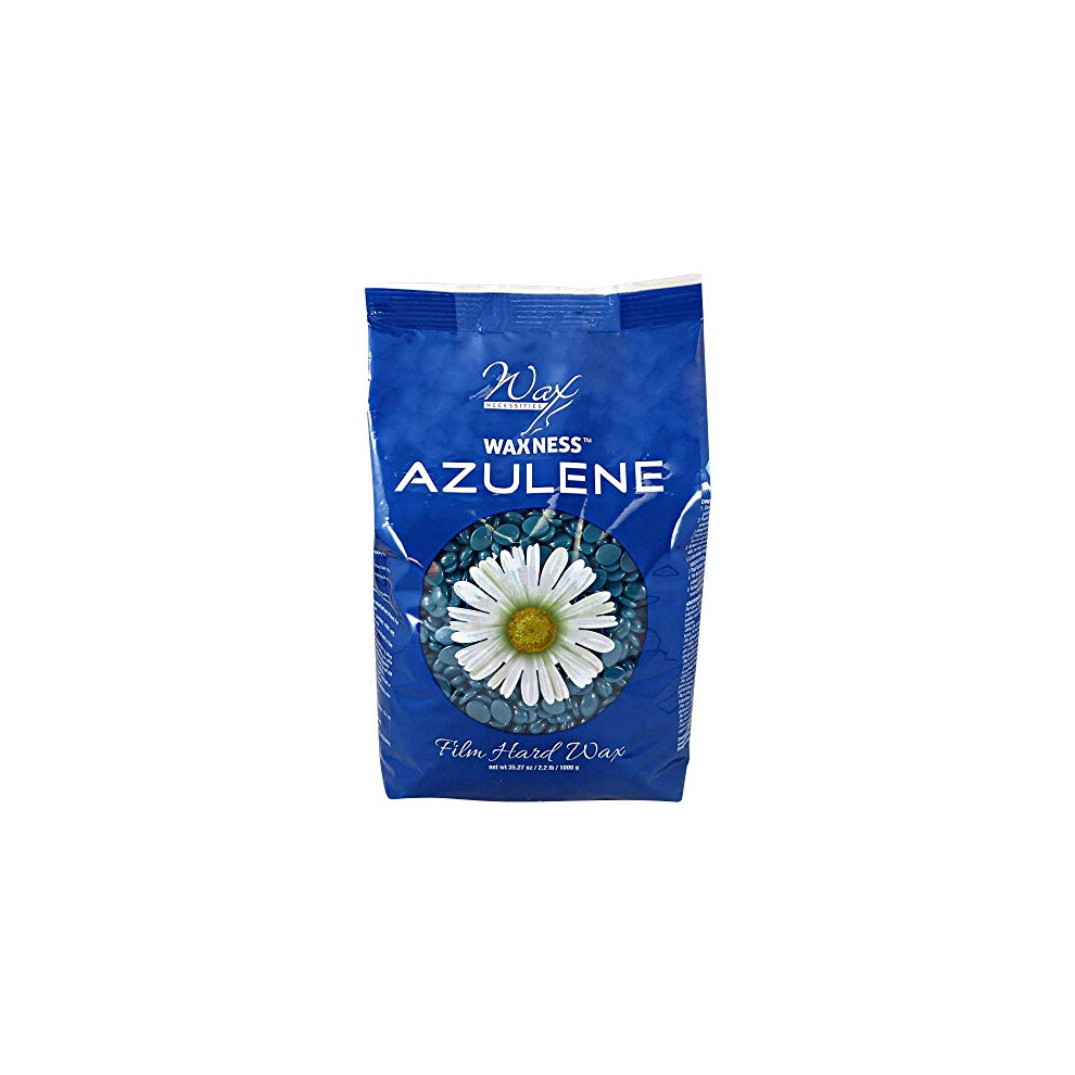 Wax Necessities Waxness Film Hard Wax Beads Azulene 2.2 Pound