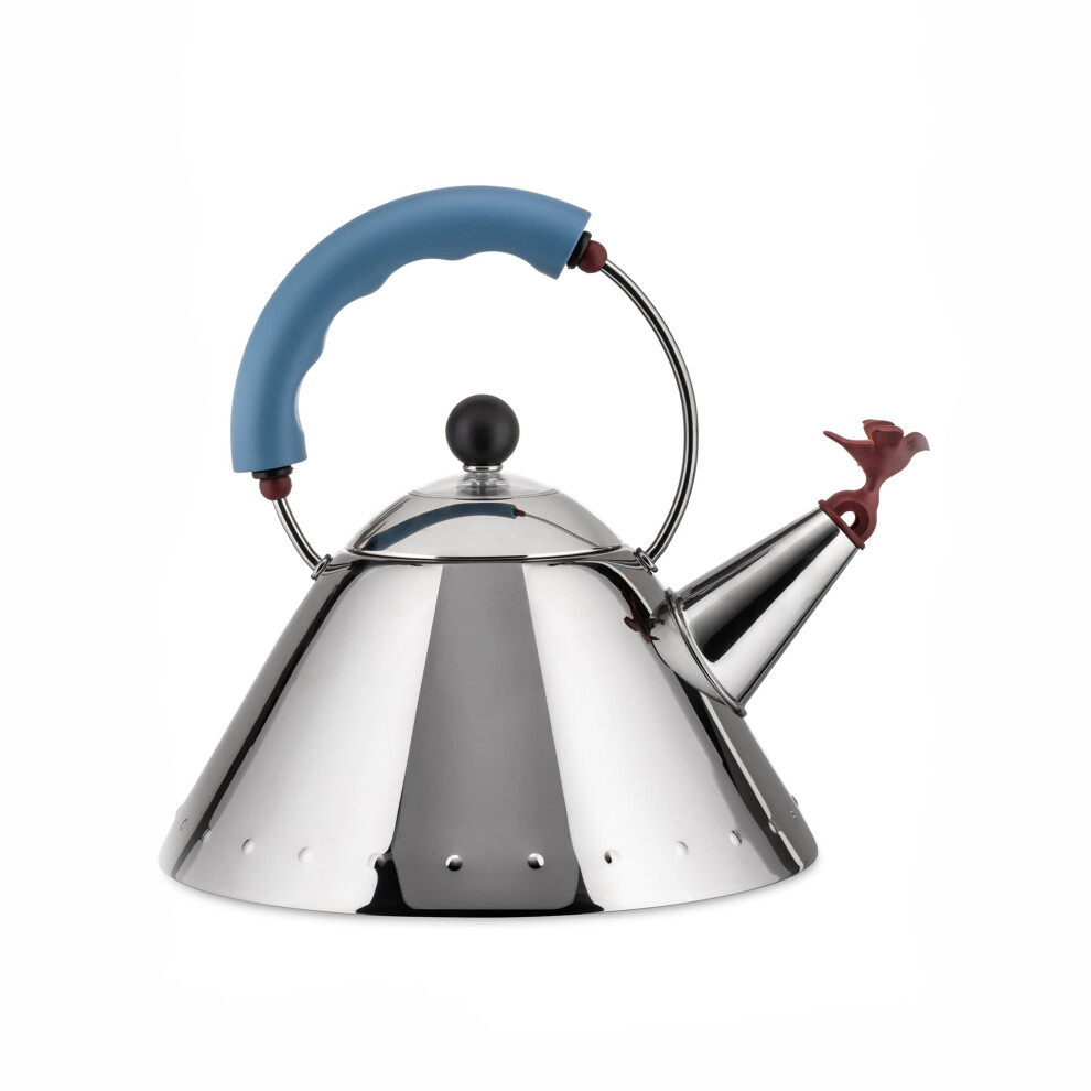 Alessi Kettle, 9 H x 85 W x 85 D, Blue