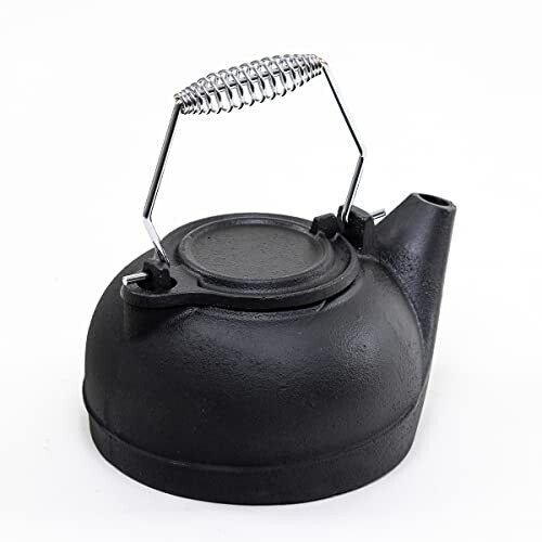 US STOVE CO Kettle Fireplace 3Qt Black 1