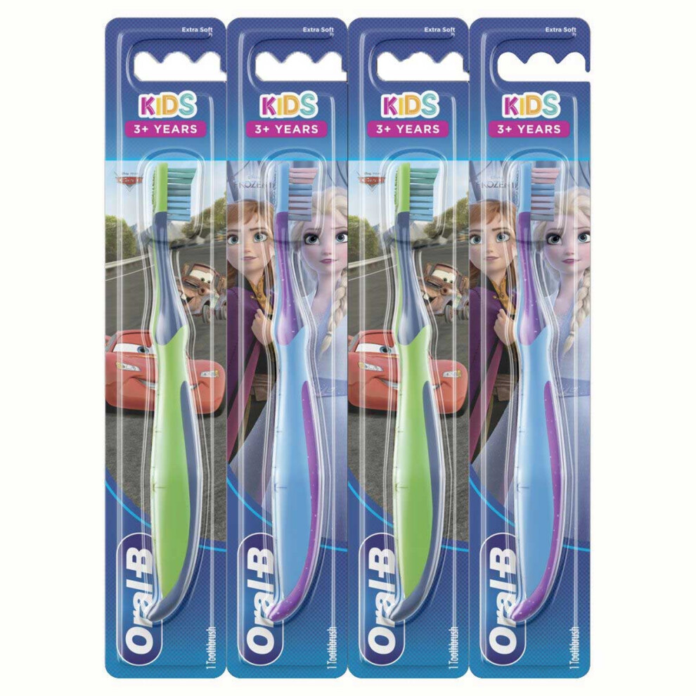 Oral-B Childrens Toothbrush for 3 + Years -Design May Vary