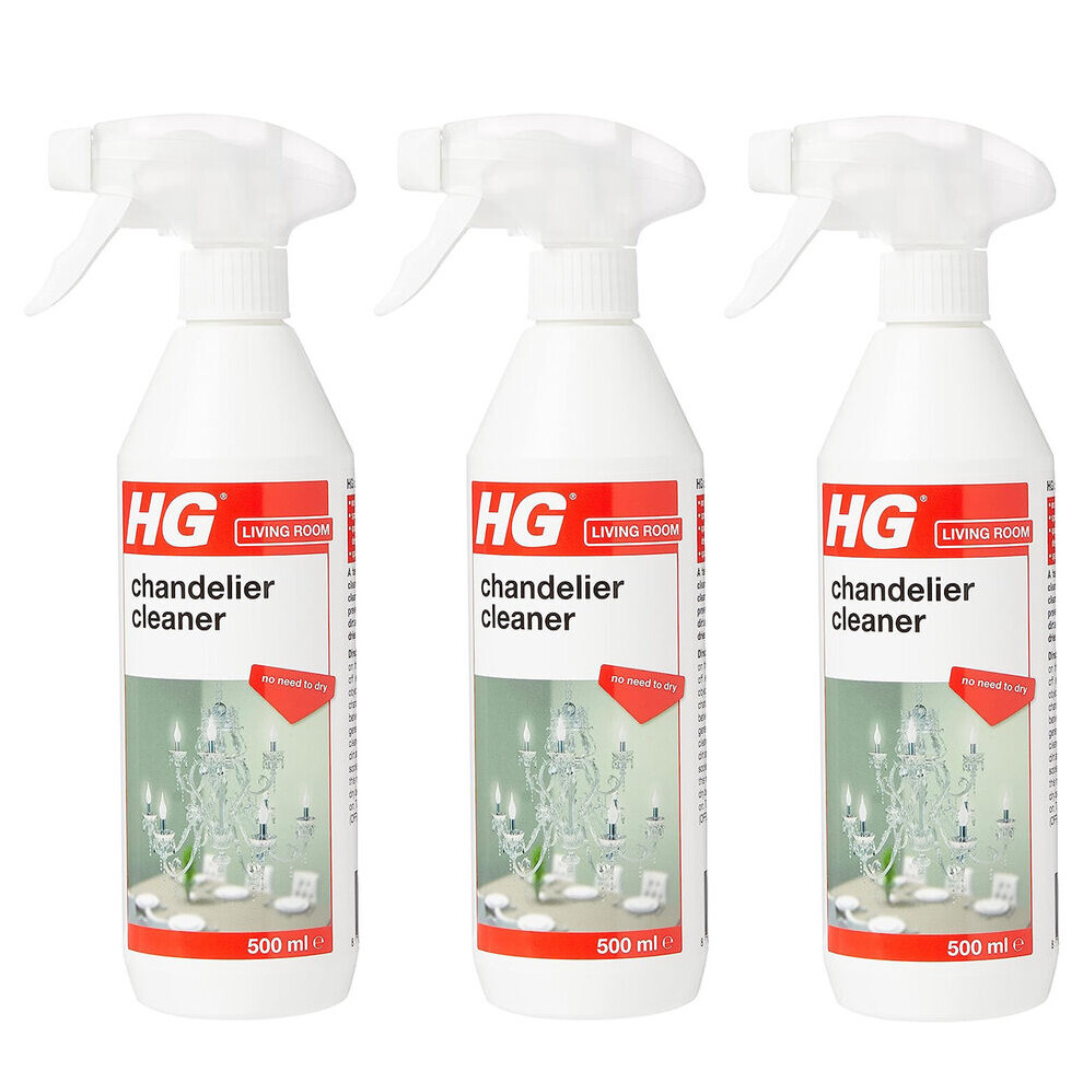 3 x HG Chandelier Cleaner Spray - 500ml