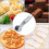 5 Wheel Pastry Cutter, Stainless Pizza Slicer Multi-round Dough Cutter Roller Cookie Pastry Knife Divider With Handle 5 Wheel Pizza Cutter 2