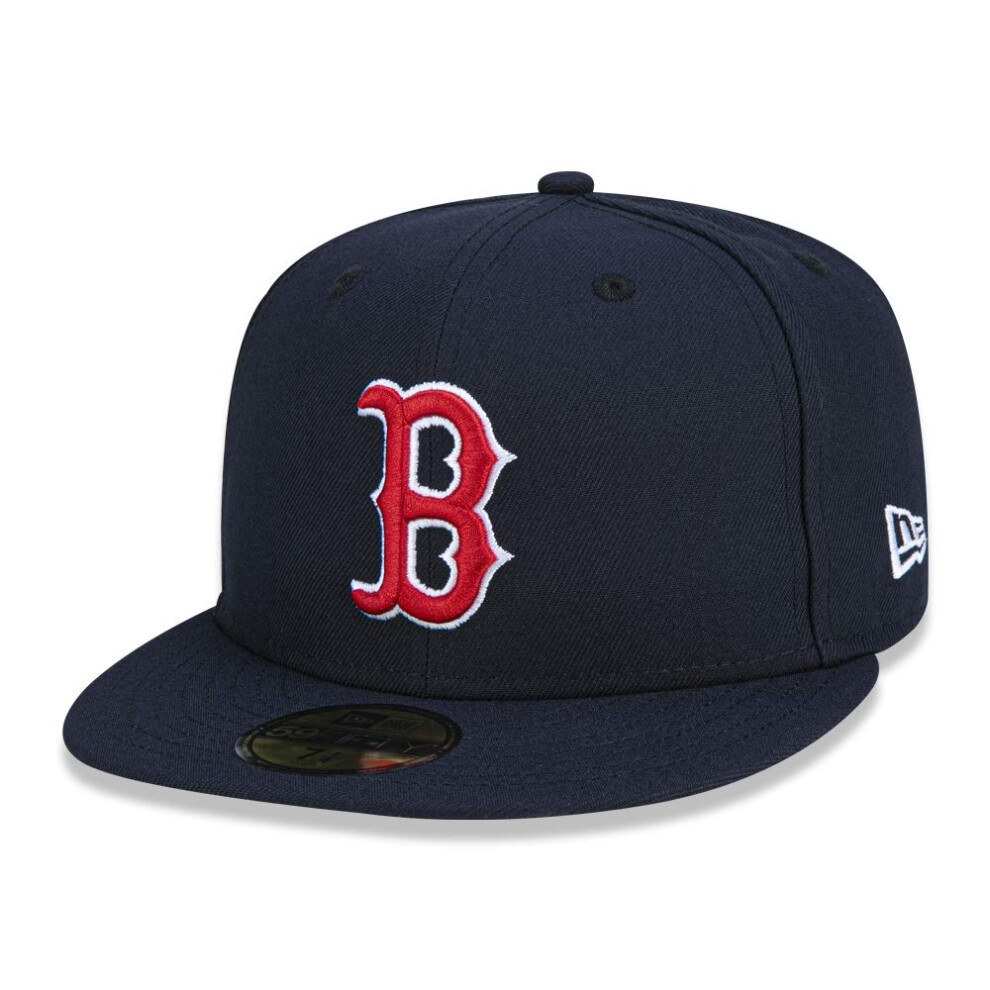 New Era 59FIFTY Boston Red Sox MLB 2017 Authentic Collection On Field Game Fitted Cap Size 7 5/8