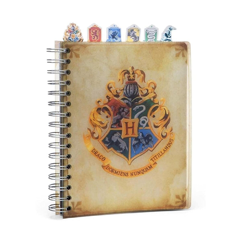 Hogwarts Harry Potter Spiral-Bound Tab Journal